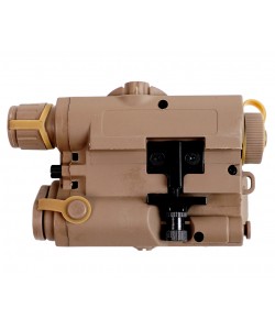 Кейс FMA для хранения аккумуляторов AN/PEQ-15 +Red laser DE