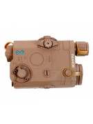 Кейс FMA для хранения аккумуляторов AN/PEQ-15 +Green laser DE