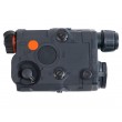 Тактический блок (фонарь с ЛЦУ) FMA AN-PEQ-15 Upgrade Ver. LED White +Red laser w/IR BK - фото № 3