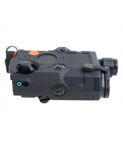 Тактический блок (фонарь с ЛЦУ) FMA AN-PEQ-15 Upgrade Ver. LED White +Red laser w/IR BK