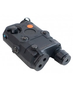 Тактический блок (фонарь с ЛЦУ) FMA AN-PEQ-15 Upgrade Ver. LED White +Red laser w/IR BK