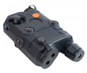 Тактический блок (фонарь с ЛЦУ) FMA AN-PEQ-15 Upgrade Ver. LED White +Red laser w/IR BK