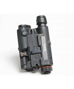 Тактический блок (фонарь с ЛЦУ) FMA AN-PEQ-15 Upgrade Ver. LED White +Red laser w/IR BK