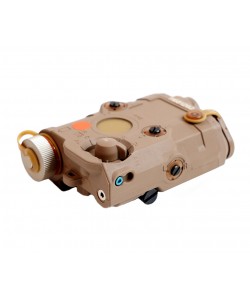 Тактический блок (фонарь с ЛЦУ) FMA AN-PEQ-15 Upgrade Ver. LED White +Red laser w/IR DE