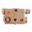 Тактический блок (фонарь с ЛЦУ) FMA AN-PEQ-15 Upgrade Ver. LED White +Red laser w/IR DE - фото № 3