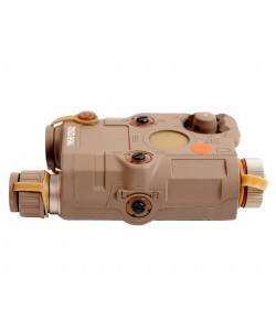Тактический блок (фонарь с ЛЦУ) FMA AN-PEQ-15 Upgrade Ver. LED White +Red laser w/IR DE