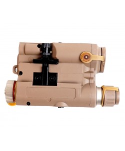Тактический блок (фонарь с ЛЦУ) FMA AN-PEQ-15 Upgrade Ver. LED White +Red laser w/IR DE
