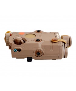 Тактический блок (фонарь с ЛЦУ) FMA AN-PEQ-15 Upgrade Ver. LED White +Red laser w/IR DE