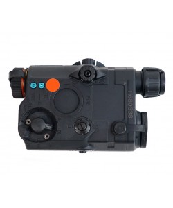 Тактический блок (фонарь с ЛЦУ) FMA PEQ LA5 Upgrade Ver. LED White+Red laser w/IR BK