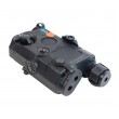 Тактический блок (фонарь с ЛЦУ) FMA PEQ LA5 Upgrade Ver. LED White+Red laser w/IR BK - фото № 1