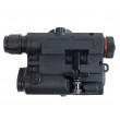 Тактический блок (фонарь с ЛЦУ) FMA PEQ LA5 Upgrade Ver. LED White+Red laser w/IR BK - фото № 4
