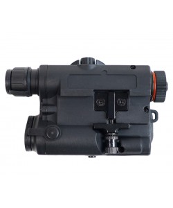 Тактический блок (фонарь с ЛЦУ) FMA PEQ LA5 Upgrade Ver. LED White+Red laser w/IR BK