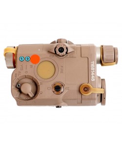 Тактический блок (фонарь с ЛЦУ) FMA PEQ LA5 Upgrade Ver. LED White+Red laser w/IR DE