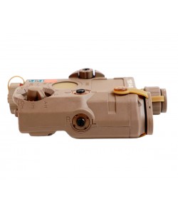 Тактический блок (фонарь с ЛЦУ) FMA PEQ LA5 Upgrade Ver. LED White+Red laser w/IR DE