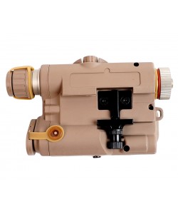 Тактический блок (фонарь с ЛЦУ) FMA PEQ LA5 Upgrade Ver. LED White+Red laser w/IR DE