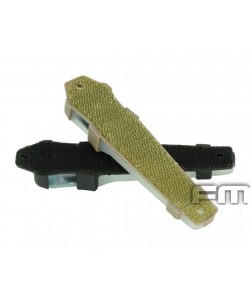 Тактический сигнальный маячок для шлема FMA Safty Lite (Desert/Red)