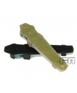 Тактический сигнальный маячок для шлема FMA Safty Lite (Black/Red)