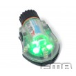 Тактический сигнальный маячок для шлема FMA Manta Strobe (Black/Green) - фото № 2