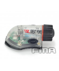 Тактический сигнальный маячок для шлема FMA Manta Strobe (Black/Green)