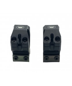 Кольца 30 мм Discovery на Weaver (низкие, Titanium)