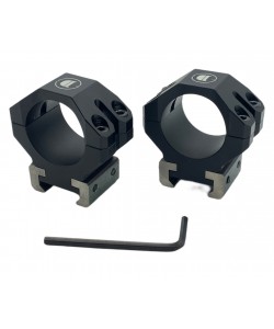 Кольца 30 мм Discovery на Weaver (низкие, Titanium)