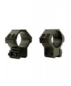 Кольца 30 мм RealArm на «л/хвост» низкие (Н=14мм)