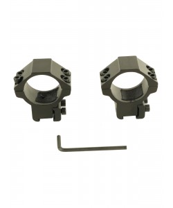 Кольца 30 мм RealArm на «л/хвост» низкие (Н=14мм)