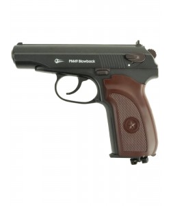 Пневматический пистолет Borner PM49 Blowback (Макарова)