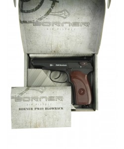 Пневматический пистолет Borner PM49 Blowback (Макарова)