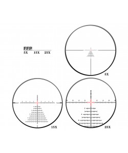 Оптический прицел Discovery ED-PRS 5-25X56SFIR, 34 мм, подсветка, на Weaver