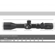 Оптический прицел Discovery HT 4-16X44SFIR FFP-Z, 30 мм, подсветка, на Weaver - фото № 4