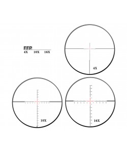 Оптический прицел Discovery HT 4-16X44SFIR FFP-Z, 30 мм, подсветка, на Weaver