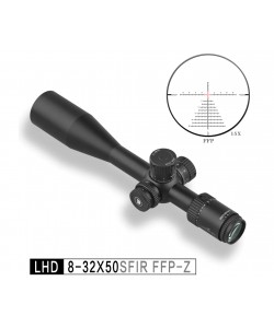 Оптический прицел Discovery LHD-NV 8-32X50SFIR, 30 мм, подсветка, на Weaver