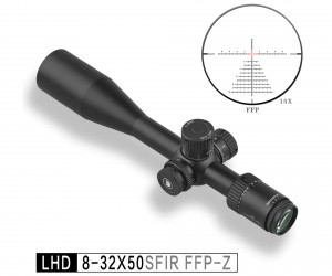 Оптический прицел Discovery LHD-NV 8-32X50SFIR, 30 мм, подсветка, на Weaver