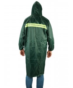 Плащ-дождевик RealArm легкий, влагозащитный (Green)