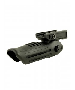 Тактическая рукоятка RealArm складная на Weaver/Picatinny (Black)