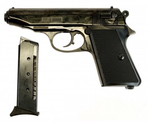 |Уценка| Сигнальный пистолет PP-S KURS (Walther PP) кал. 5,5 мм под 10ТК (№ 578-УЦ)
