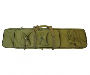 Чехол-рюкзак для ружья мягкий, с карманами, 116x30 см (зеленый)