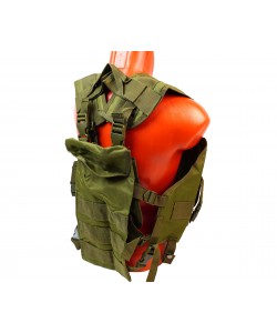 Разгрузочный тактический жилет TVESB с подсумками (Green)