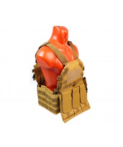 Разгрузочный жилет MOLLE Combat Strike Plate Carrier TVB-02 (Khaki)