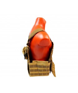 Разгрузочный жилет MOLLE Combat Strike Plate Carrier TVB-02 (Khaki)