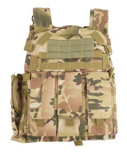 Разгрузочный жилет MOLLE Combat Strike Plate Carrier TVB-02 (CP Camo)