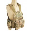 Разгрузочный жилет MOLLE Combat Strike Plate Carrier TVB-02 (CP Camo) - фото № 2