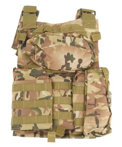 Разгрузочный жилет MOLLE Combat Strike Plate Carrier TVB-02 (CP Camo)