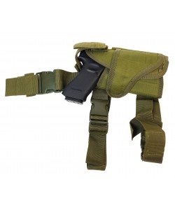 Кобура набедренная тактическая CS Field Quick Leg Holster (Green)
