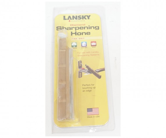 Lansky Fine Diamond Knife Sharpening Hone (600 Grit) - LDHFN