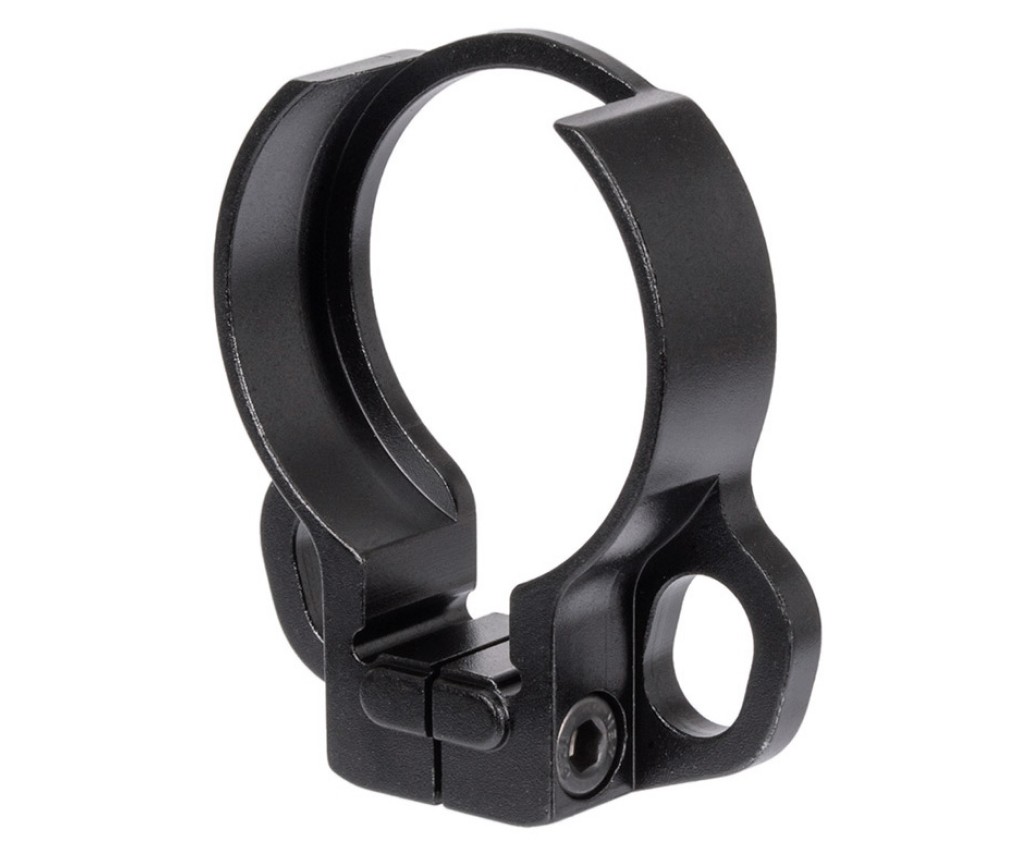 Антабка ShotTime на трубу приклада AR, для карабина, двухсторонняя (Black)