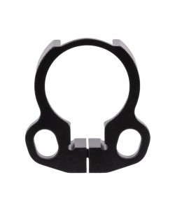 Антабка ShotTime на трубу приклада AR, для карабина, двухсторонняя (Black)