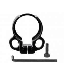 Антабка ShotTime на трубу приклада AR, для карабина, двухсторонняя (Black)