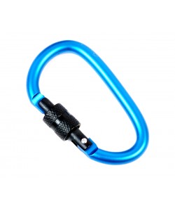 Карабин Naturehike NH15A005-Н D-образный (Синий)